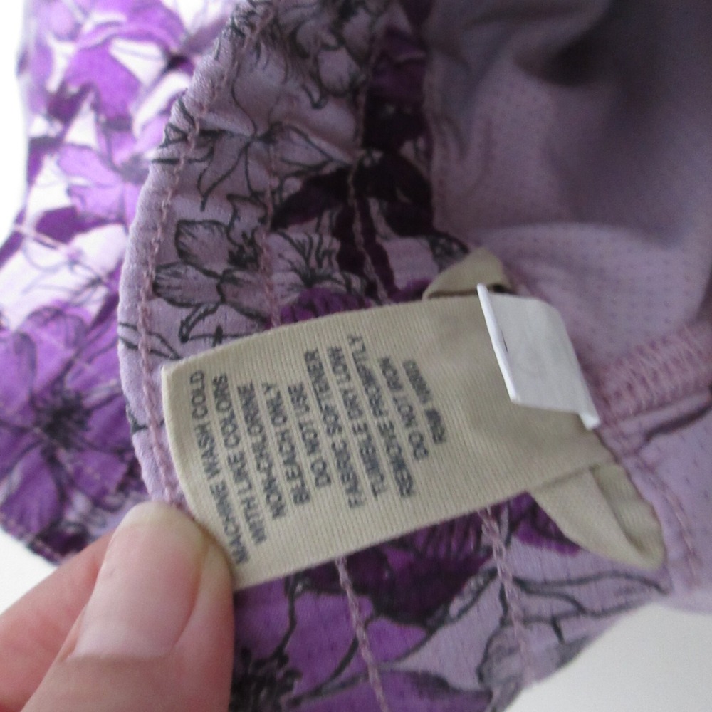 Duluth Trading Skirt Skort 6 Purple Floral Breezeshooter Outdoor Camp Gardening - Picture 10 of 11